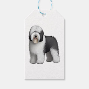 Old English Sheepdog 10 Geschenkanhänger