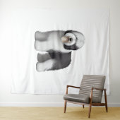 Old English Sheepdog 10 Wandteppich (Beispiel (Horizontal))