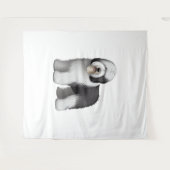 Old English Sheepdog 10 Wandteppich (Vorderseite (Horizontal))