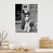 Old English Sheepdog, 1915 Poster (Küche)