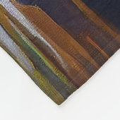 Old English Sheepdog auf Paddle: Ein Landschaftlic Fleecedecke (Ecke)