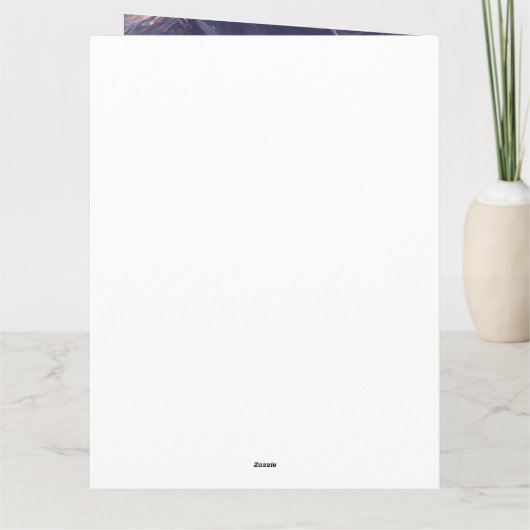 Old English Sheepdog auf Paddle: Ein Landschaftlic Karte (Rückseite)