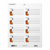 Old English Sheepdog auf Rote Rosen (Vorne)