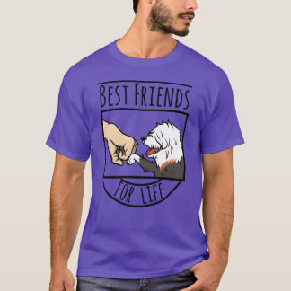 Old English Sheepdog Best Friends for Life Family T-Shirt