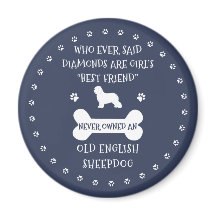 Old English Sheepdog Best Friends