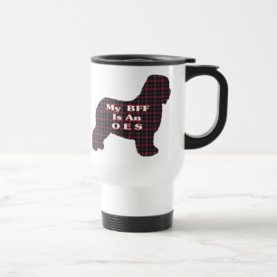 Old English Sheepdog BESTE FREUNDIN Geschenke Reisebecher