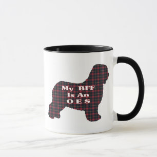 Old English Sheepdog BESTE FREUNDIN Tasse