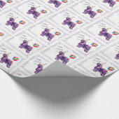 Old English Sheepdog Birthday Geschenkpapier (Ecke)
