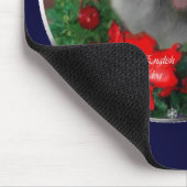 Old English Sheepdog Christmas Geschenke Mousepad (Ecke)