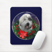 Old English Sheepdog Christmas Geschenke Mousepad (Mit Mouse)