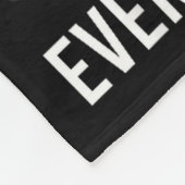 Old English Sheepdog Christmas I'm Fine Everything Fleecedecke (Ecke)