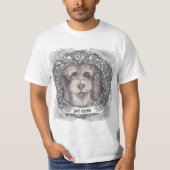 Old English Sheepdog Custom T - Shirt (Vorderseite)