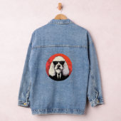 Old English Sheepdog Dog Businessman Jeansjacke (Hangar)