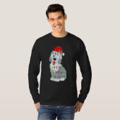 Old English Sheepdog Dog Light Decor Christmas Dog T-Shirt (Vorne ganz)
