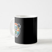 Old English Sheepdog Dog Owner Summer Vibes Vacati Kaffeetasse (Vorderseite Links)