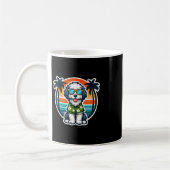 Old English Sheepdog Dog Owner Summer Vibes Vacati Kaffeetasse (Links)