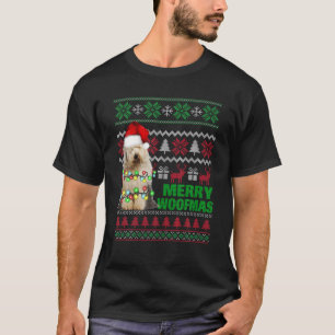 Old English Sheepdog for Merry Woofmas Ugly Xmas S T-Shirt