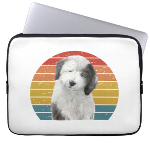 Old English Sheepdog Gaben für Vintagen Dulux Dog  Laptopschutzhülle