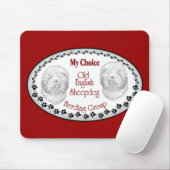 Old English Sheepdog Geschenke Mousepad (Mit Mouse)
