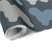 Old English Sheepdog Geschenkpapier (Rolleneckpunkt)