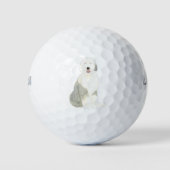 Old English Sheepdog Golfball (Vorderseite)