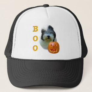 Old English Sheepdog Halloween Boo Truckerkappe