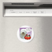 Old English Sheepdog Halloween Candy Magnet (In Situ (Geschirrspüler))