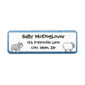 Old English Sheepdog Herding Sheep (Vorne)