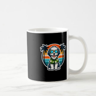 Old English Sheepdog Hundebesitzer Sommer Vibes Ur Kaffeetasse