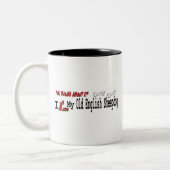 Old English Sheepdog (I Liebe) Tasse (Links)