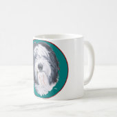 Old English Sheepdog Kaffeetasse (VorderseiteRechts)