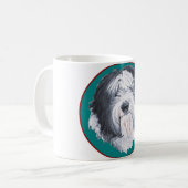 Old English Sheepdog Kaffeetasse (Vorderseite Links)