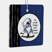 Old English Sheepdog Keramikornament (Rechts)