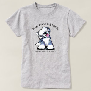 Old English Sheepdog KiniArt™ T - Shirt