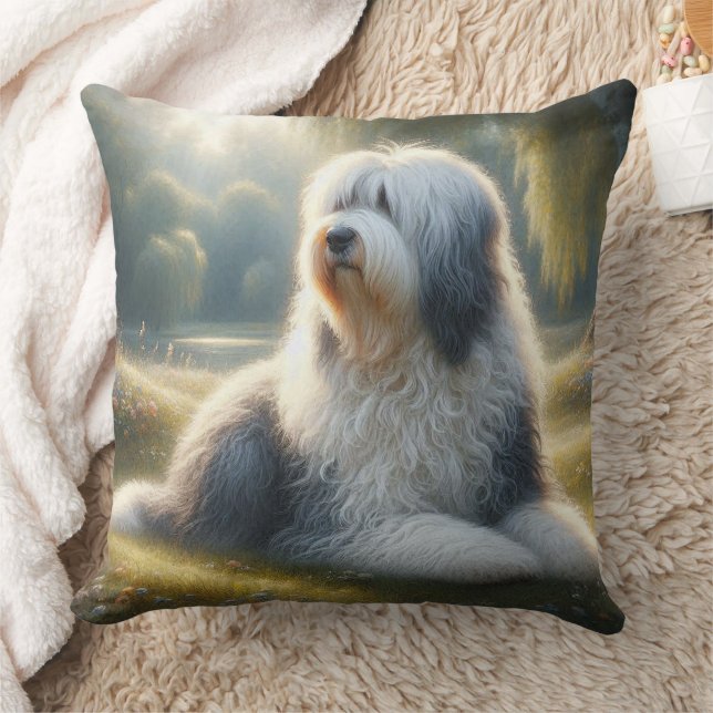 Old English Sheepdog Kissen (Decke)