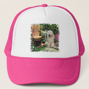 Old English Sheepdog Kunstgeschenke Truckerkappe