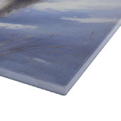 Old English Sheepdog lässt es schlafen Weihnachten Schneidebrett (Ecke)