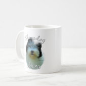 Old English Sheepdog Mama 2 Kaffeetasse (Vorderseite Links)