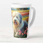 Old English Sheepdog Milchtasse (Rechte Ecke)