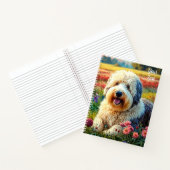 Old English Sheepdog Notizblock (Innenseite)