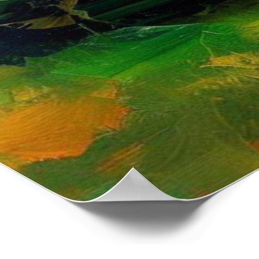 Old English Sheepdog Poster (Ecke)