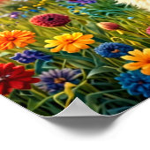 Old English Sheepdog Poster (Ecke)