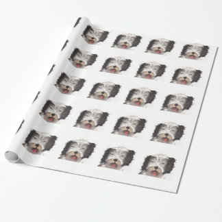 Old English Sheepdog Puppy Geschenkpapier