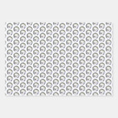 Old English Sheepdog Puppy Painting - Dog Art Geschenkpapier Set (Vorderseite 2)