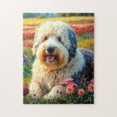 Old English Sheepdog Puzzle (Vertikal)