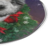 Old English Sheepdog Schneidebrett (Ecke)