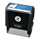 Old English Sheepdog Silhouette Rücksendeadresse Permastempel (Produkt)