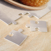 Old English Sheepdog Strandentspannungsszene Puzzle (Seite)