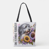 Old English Sheepdog Tasche (Rückseite)