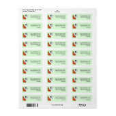 Old English Sheepdog und Rote Rosen (Vorne)